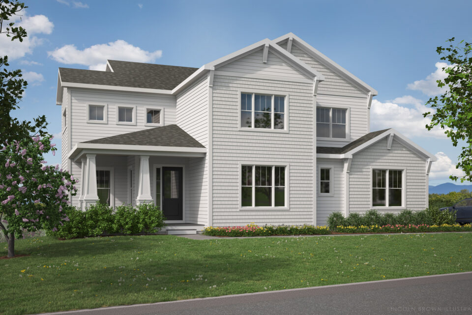 Equinox exterior home rendering