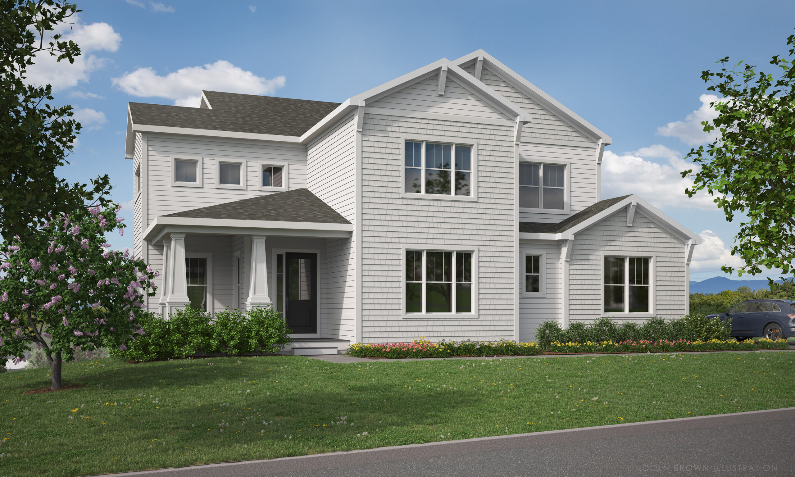 Equinox exterior home rendering