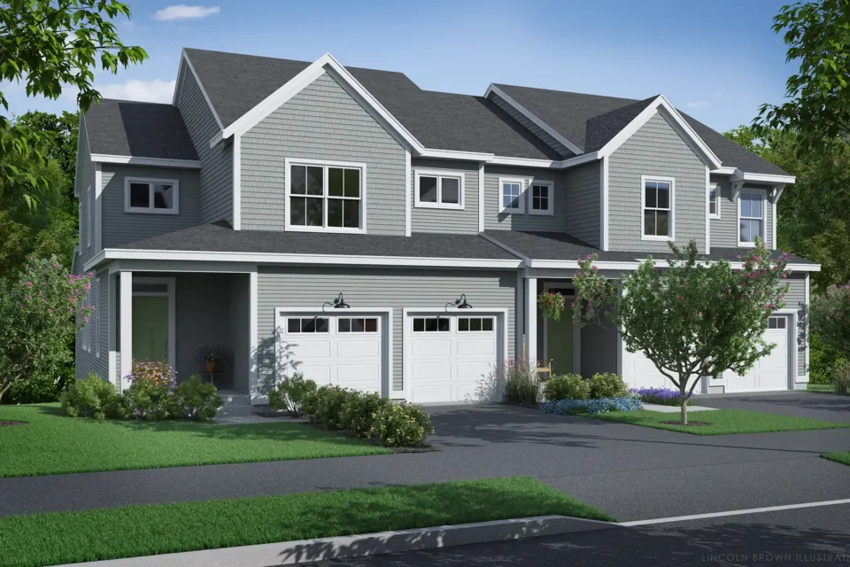 Pine exterior rendering
