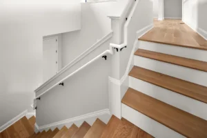 Wood staircase