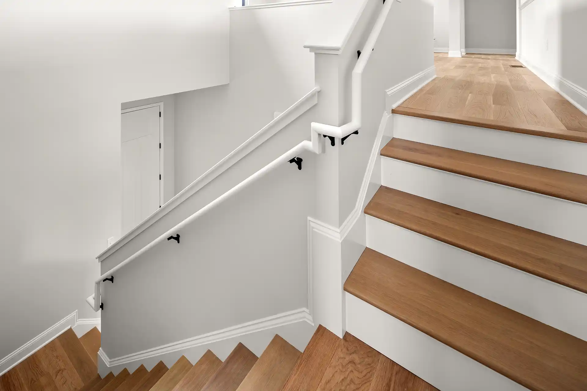 Wood staircase
