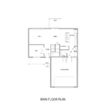 Lamoille Main Level Floor Plan